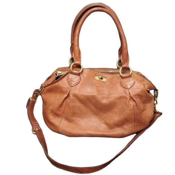 J.Crew Brompton Mini Hobo brown leather bag Style#63020 - Picture 1 of 16